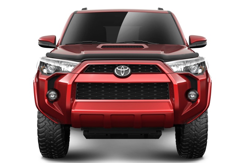Toyota 4Runner Hood Shield - Front - Husky Liners - High-profile, Impact-resistant Acrylic - Smoke - `10-`24